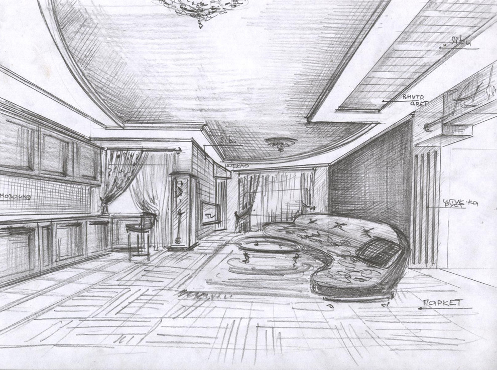 ручная графика, когда нет компютера под рукой