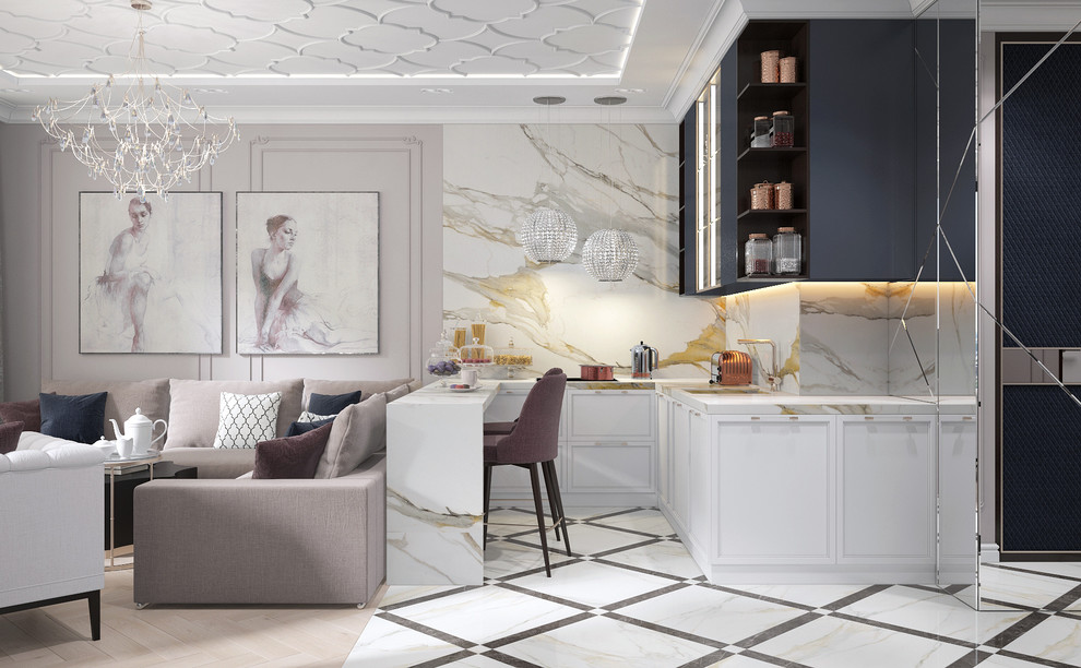 Обложка проекта: Квартира, где ванная с окном