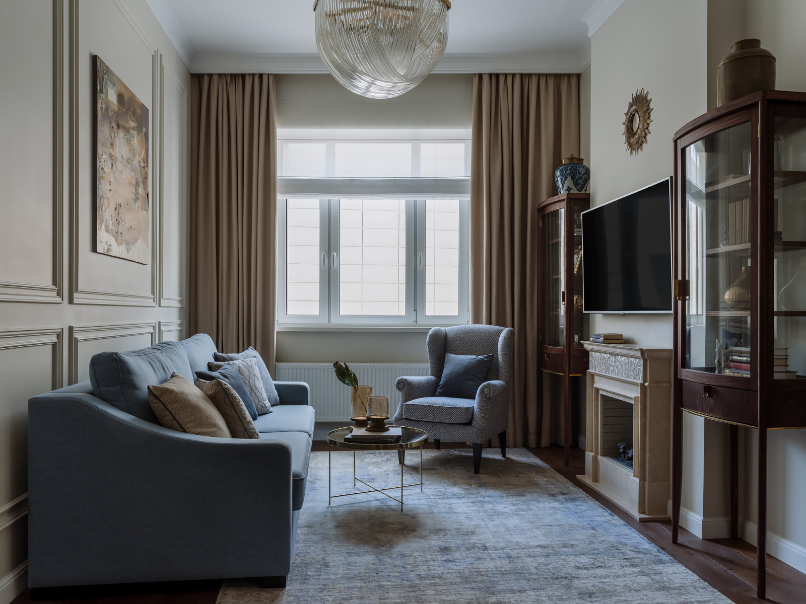 Стилизация квартиры в ЖК Пирамида