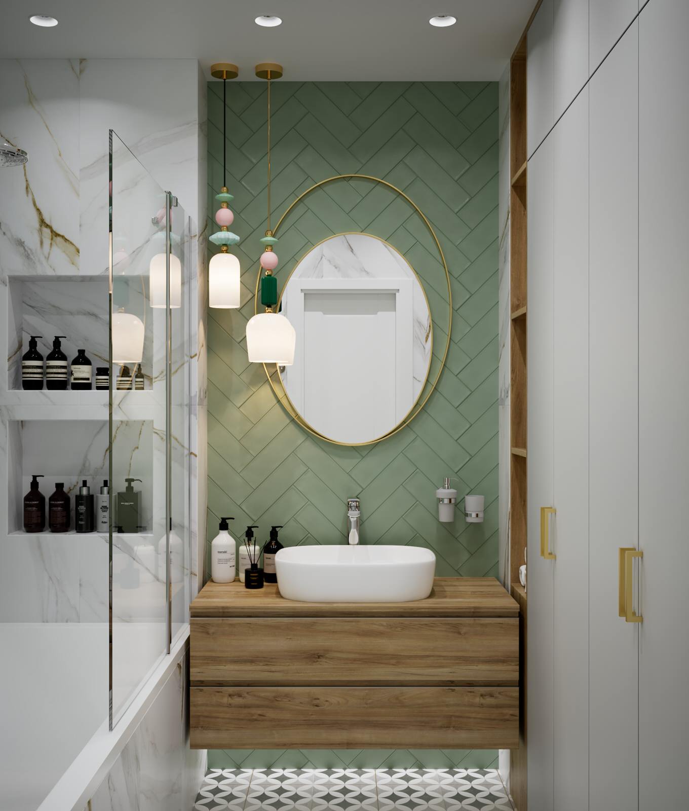 Современный жилой интерьер