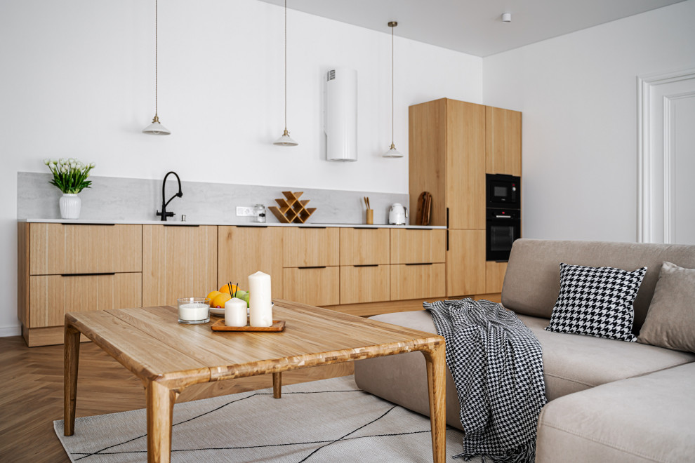 Светлая квартира в скандинавском стиле