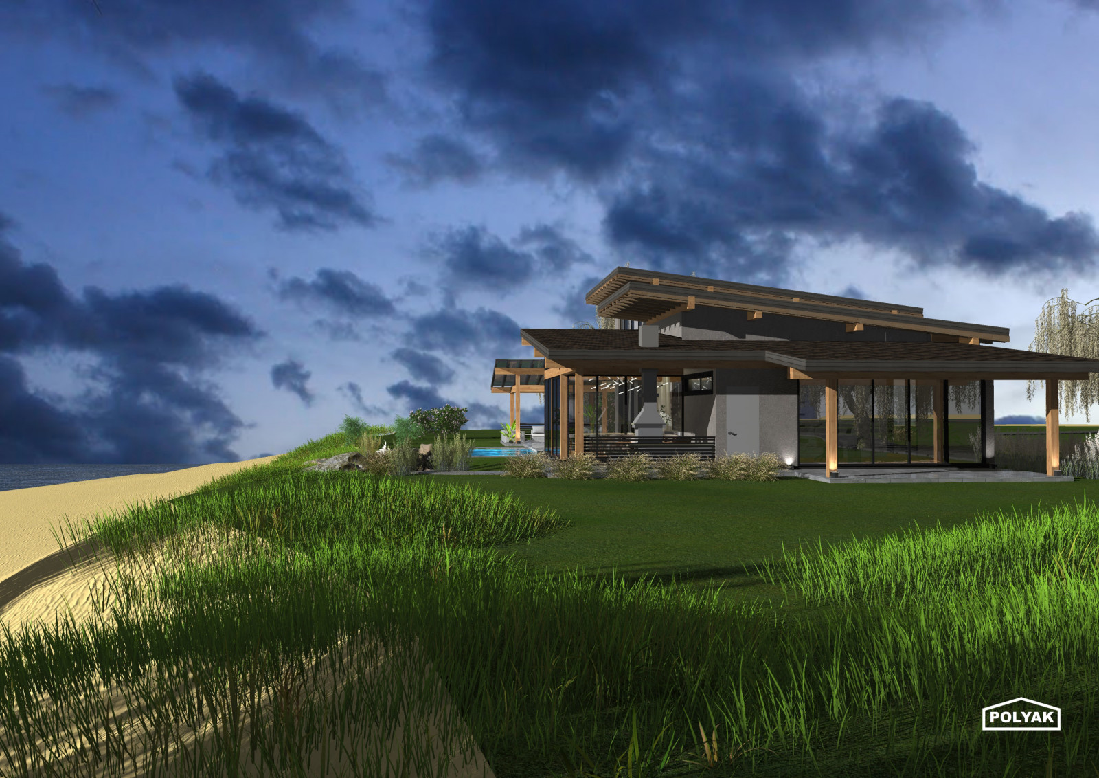 Дом на полуострове Копылово