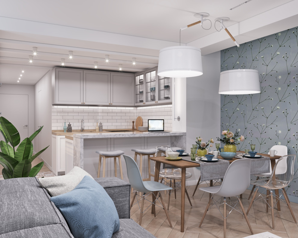 Обложка проекта: Интерьер в скандинавском стиле