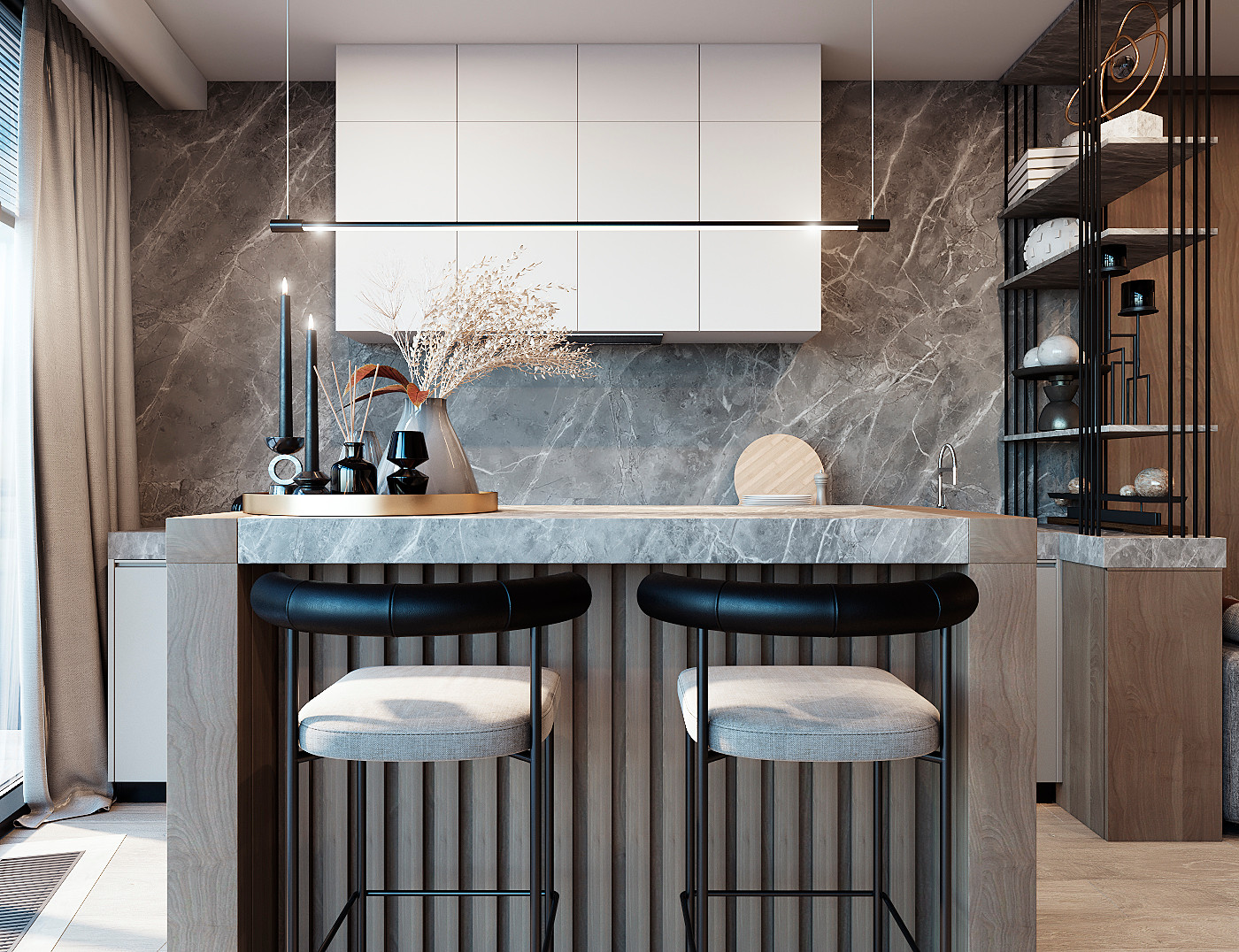 Проект интерьера в современном стиле для современной семьи