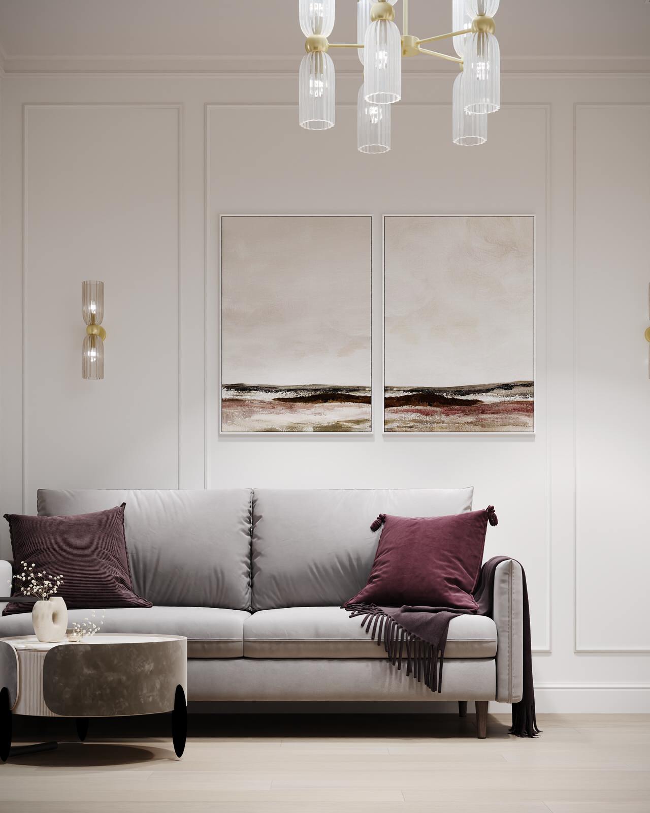 Прихожая-гостиная