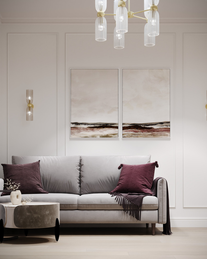 Прихожая-гостиная