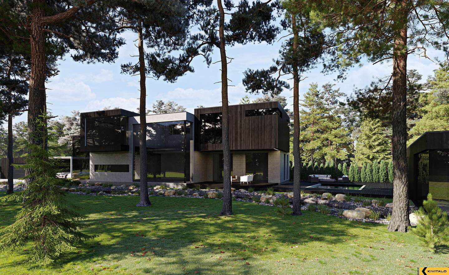 Дом на реке 450м2