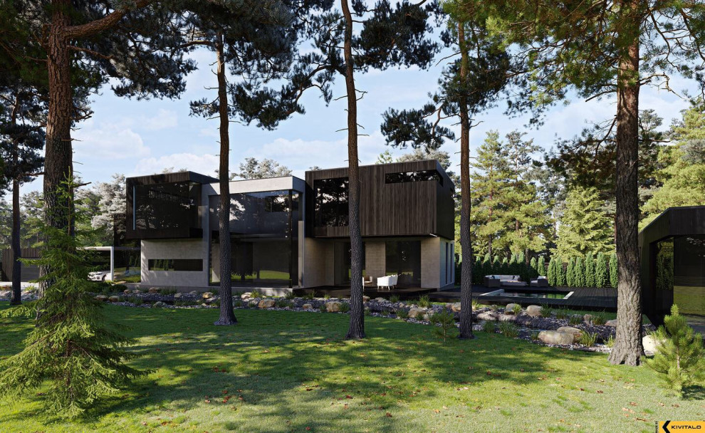 Дом на реке 450м2