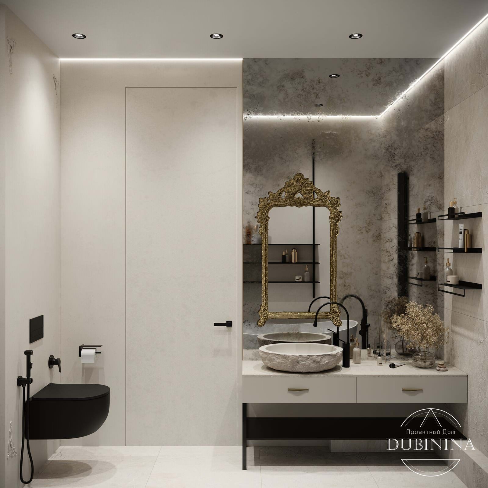 Обложка проекта: Ванная ЖК Ривьера