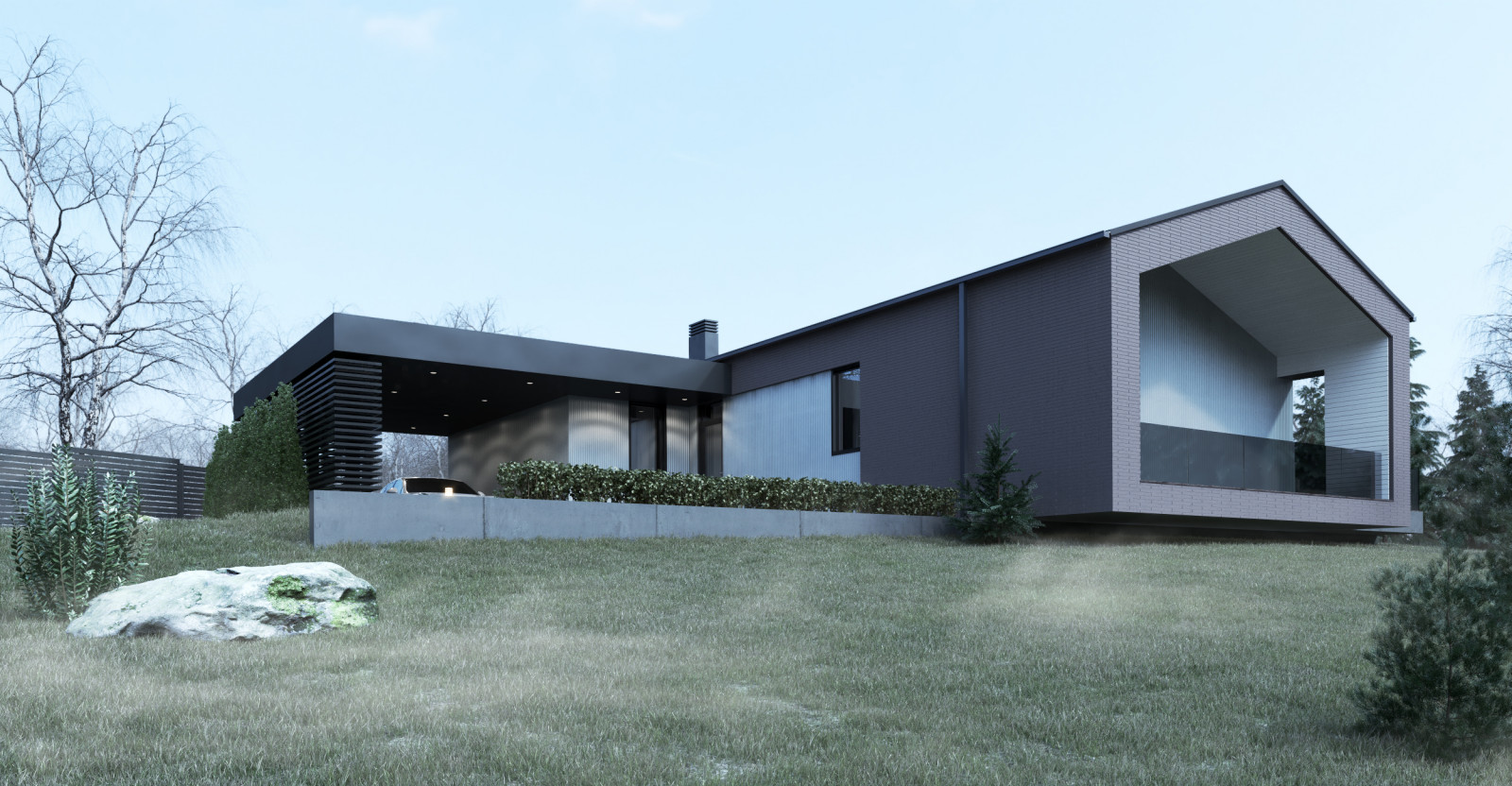 Проект дома в Ленинградской области
