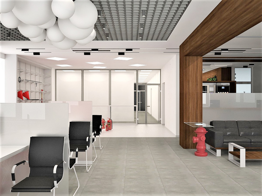 ГК БРАНДИС - дизайн-проект офиса компании