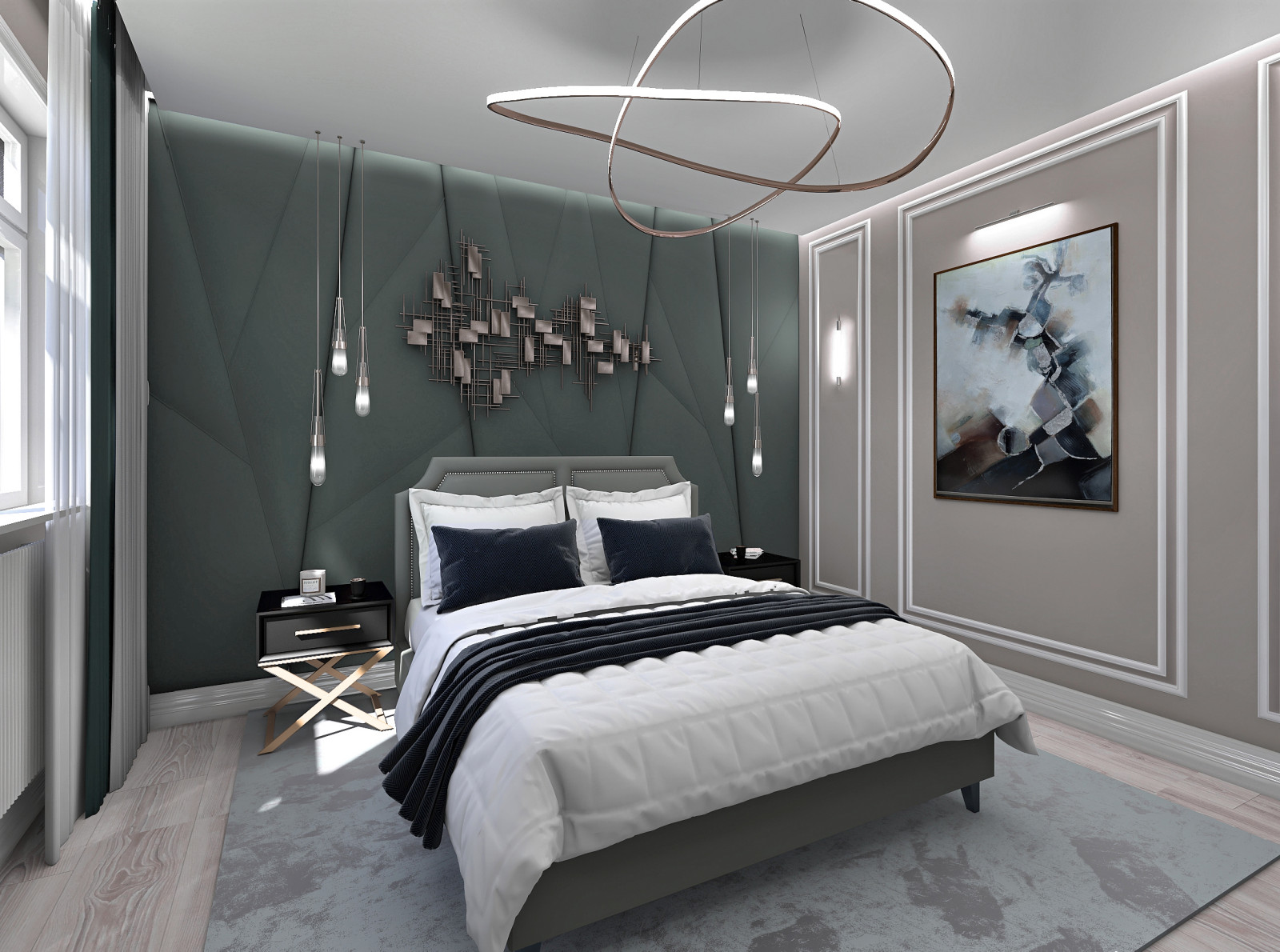 Гостевая спальня (много вариантов)