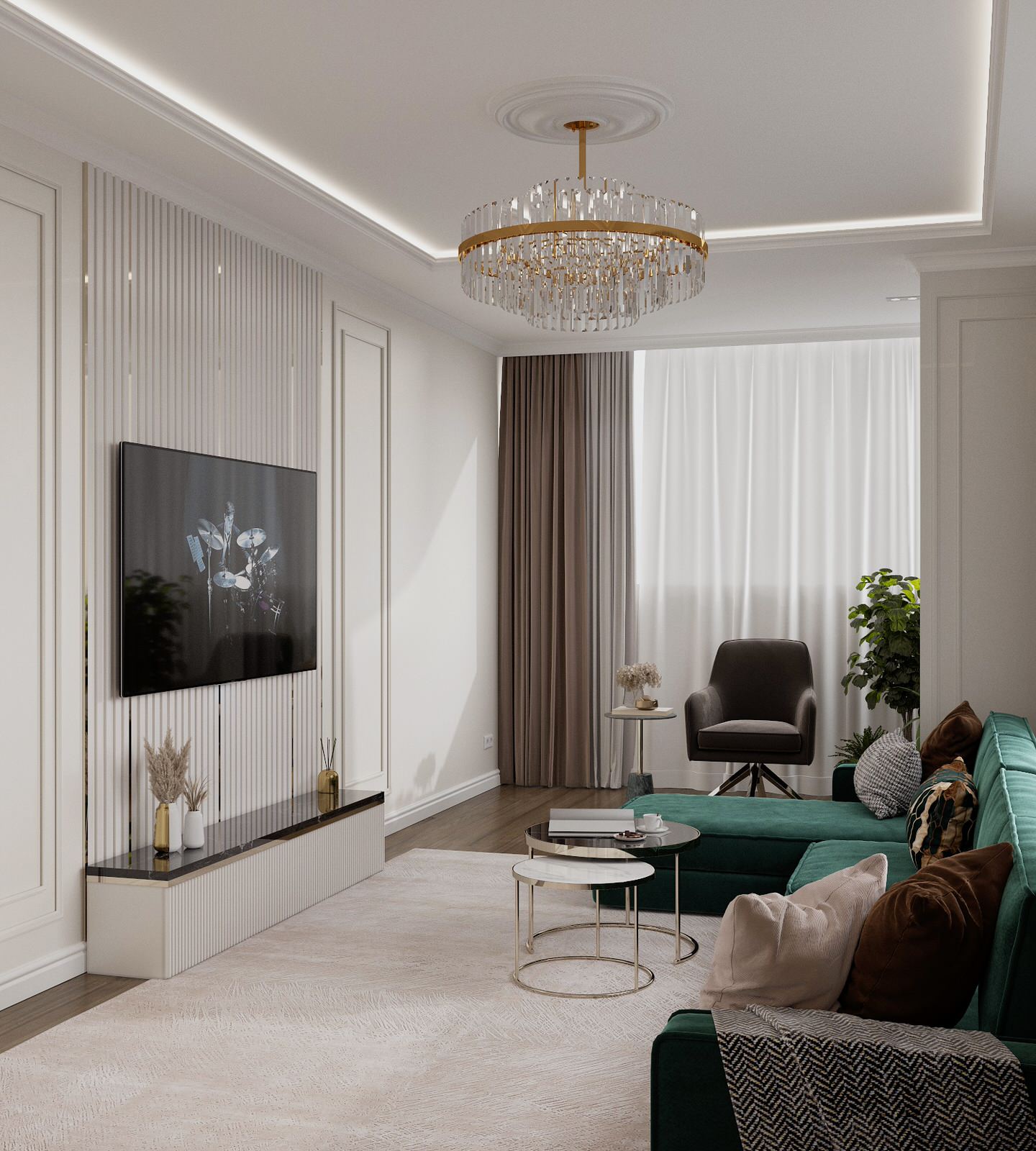 ЖК Белая дача (108 m²)