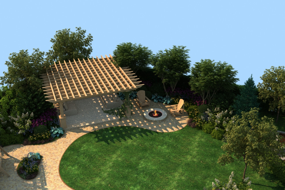 Дизайн-проект в 3D 12 соток