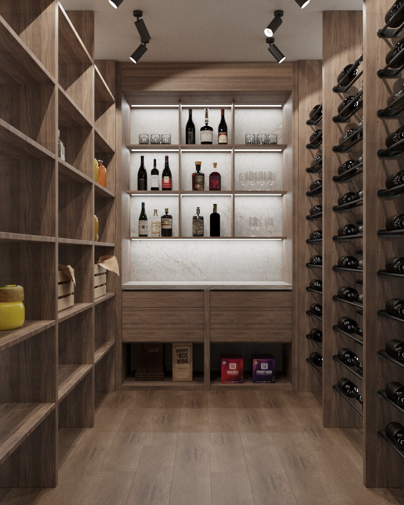 Дом ДНТ "Удача". Винный погреб