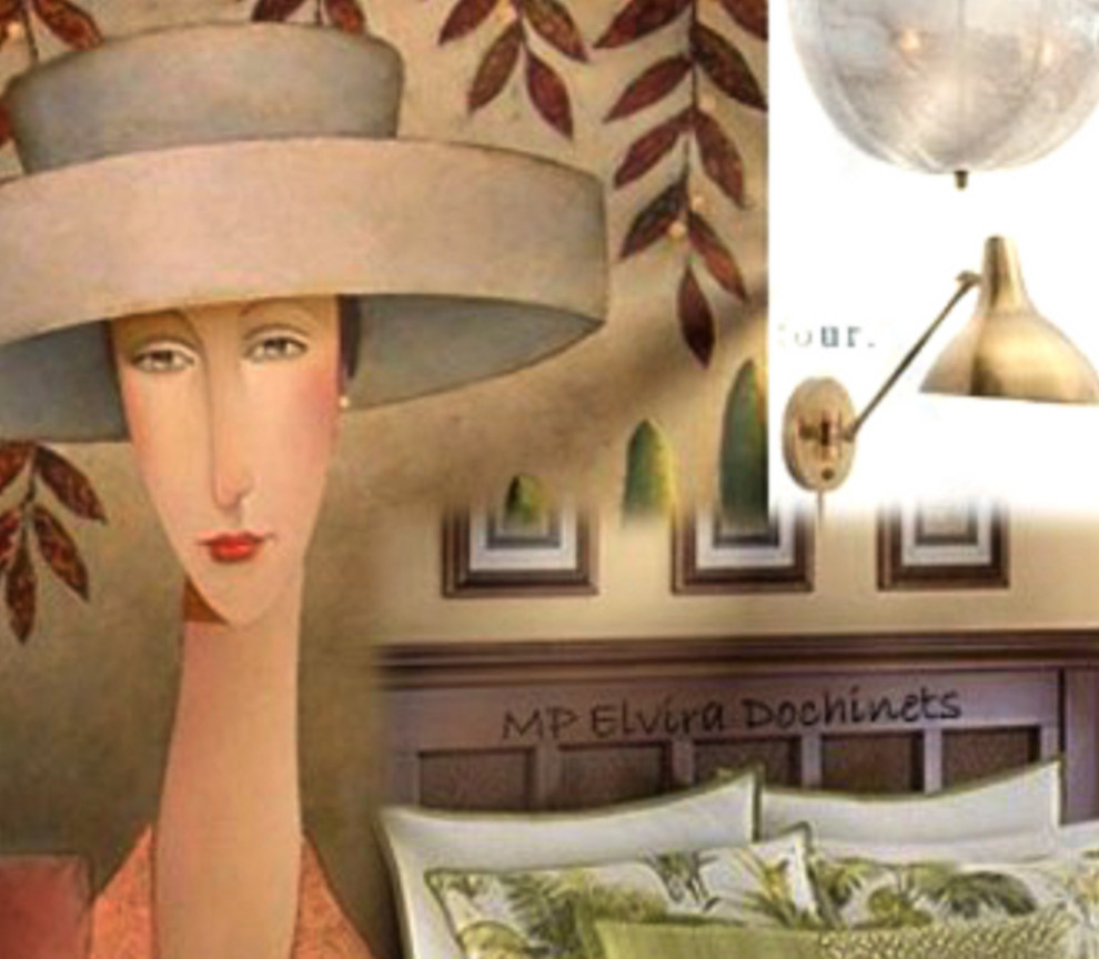 Настроенческие, интерьерные коллажи