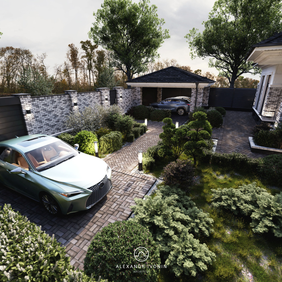 Дом в стиле неоклассика в Ростове