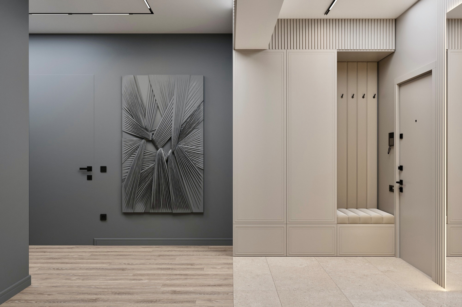 Обложка проекта: Дизайн-проект квартиры 87 кв м в современном стиле