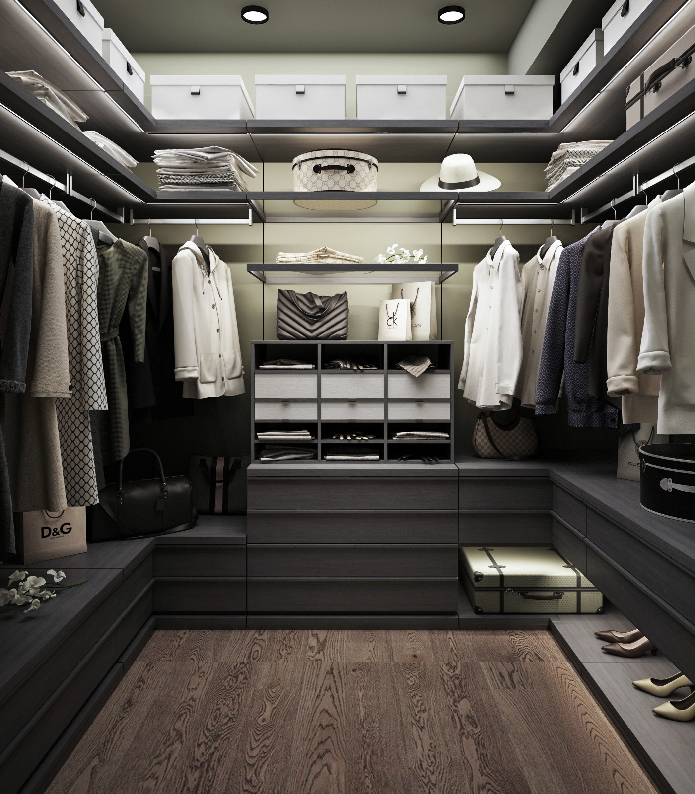 Трехкомнатная квартира с огоньком