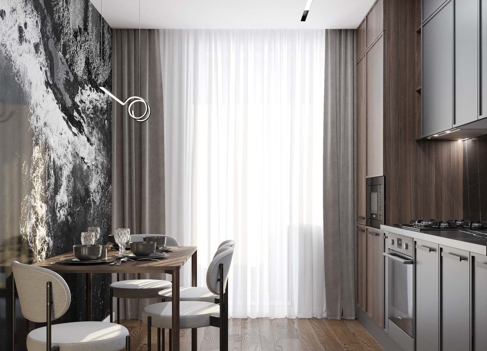 Однокомнатная квартира 35 м2