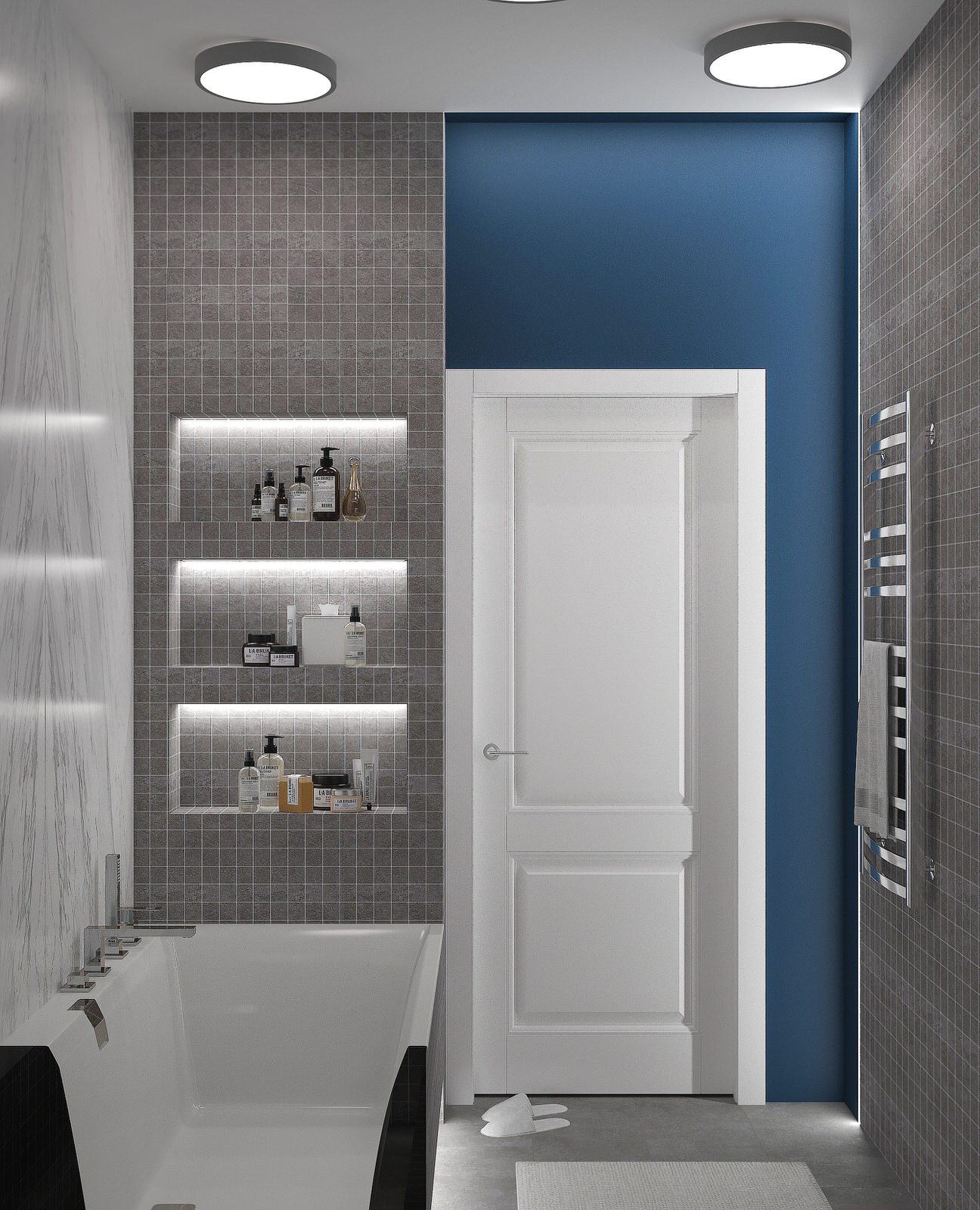 С/у и ванная комната в квартире холостяка, г. Краснодар, ул. Стахановская, д.1