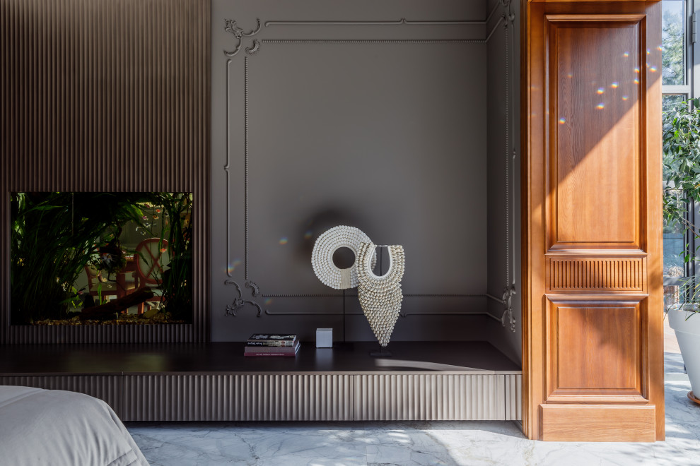 Мебель для мастер-спальни загородного дома