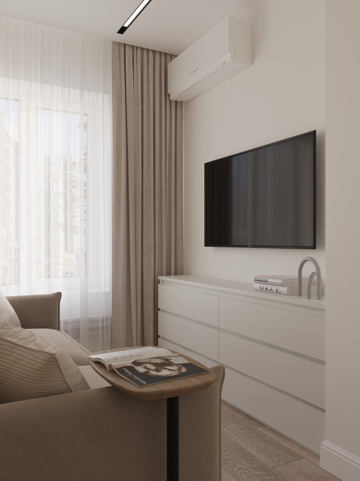 Обложка проекта: Кухня-гостиная ЖК Парк Апрель