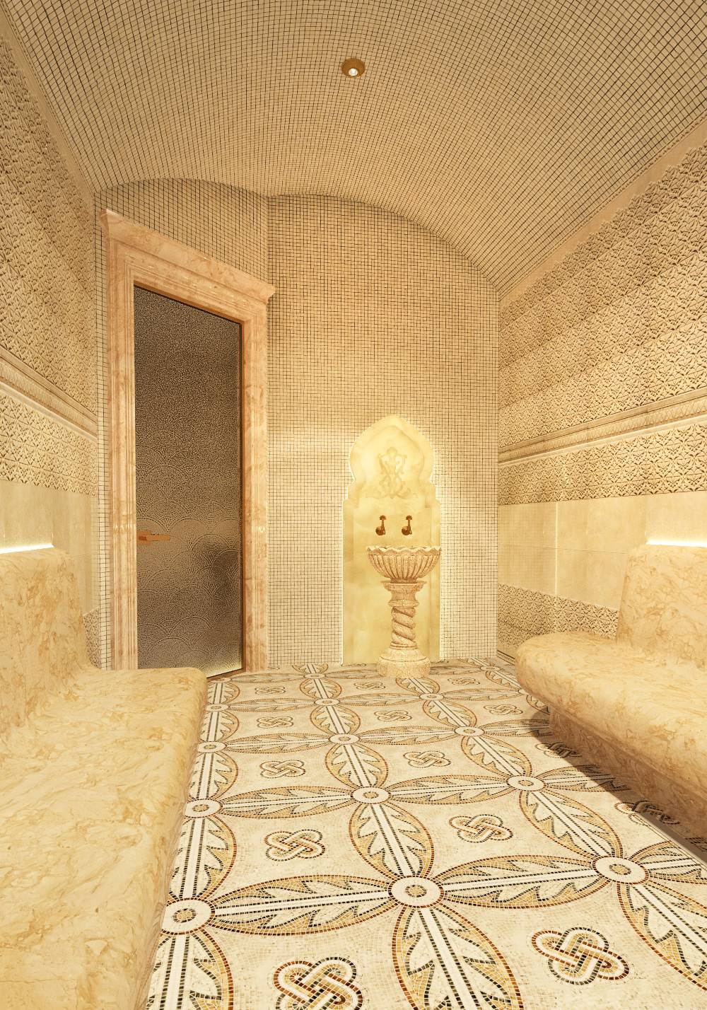 Обложка проекта: Хамам в частном доме