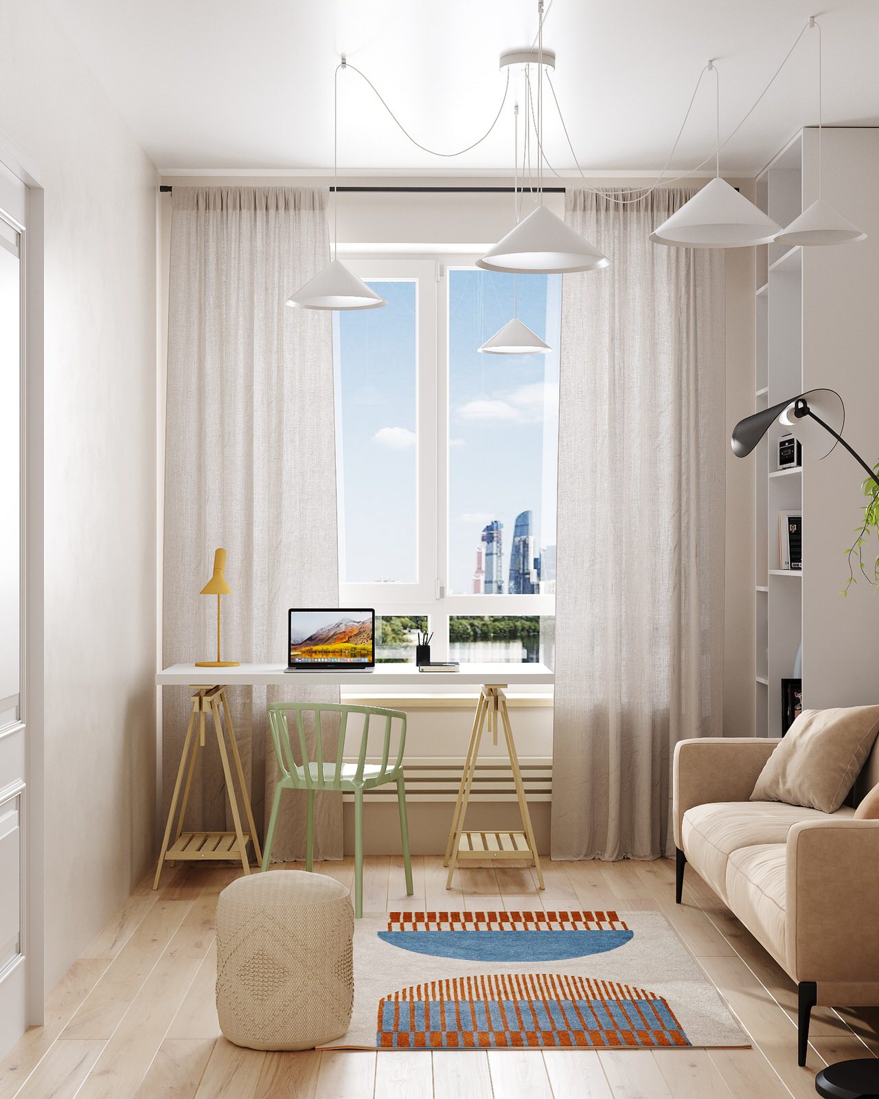 Квартира в ЖК Западный порт с кухней-нишей