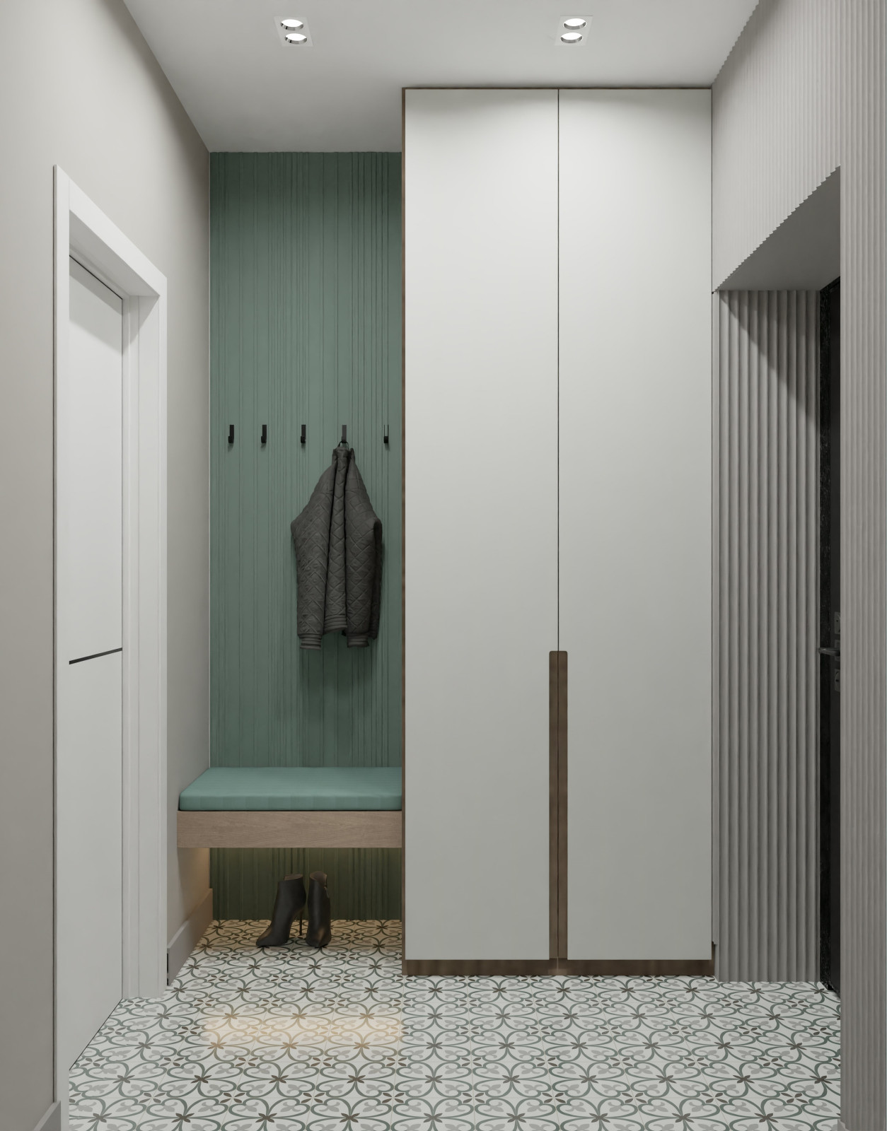 Загородный одноэтажный дом в современном стиле