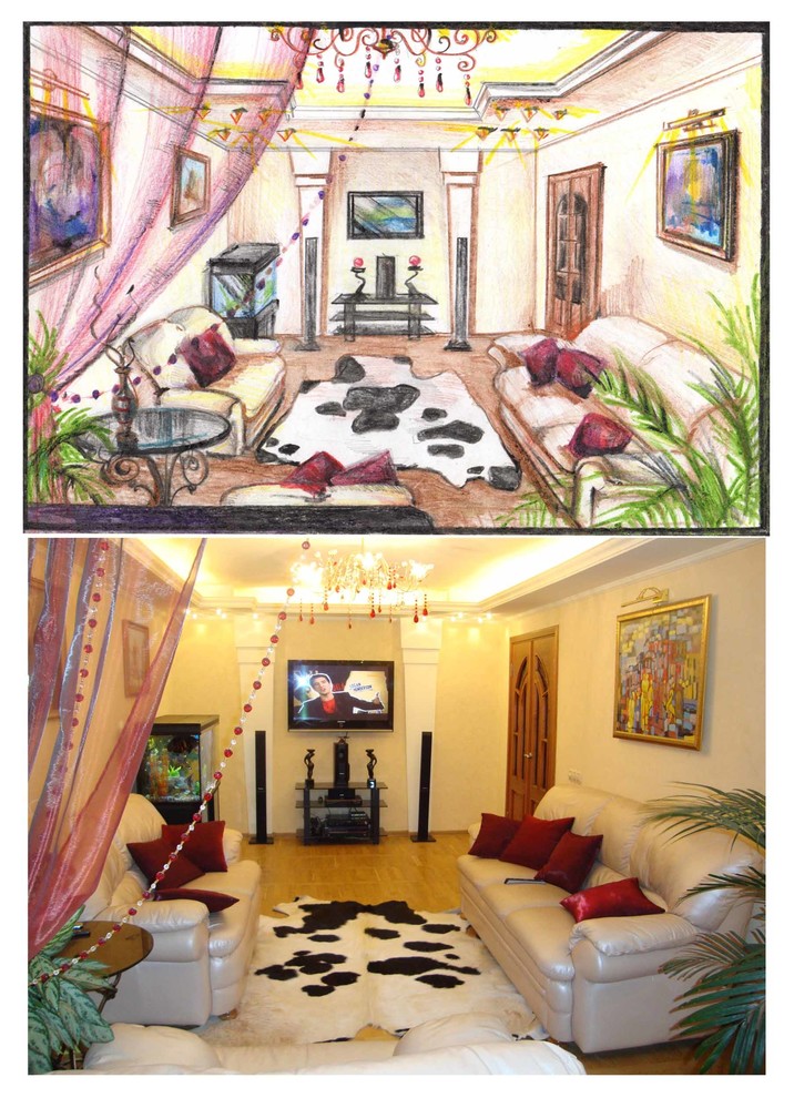 Дизайн-проект четырехкомнатной квартиры в городе могилеве