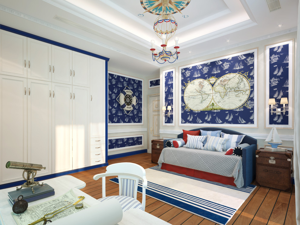 Интерьер в стиле ар-деко с элементами дикой природы