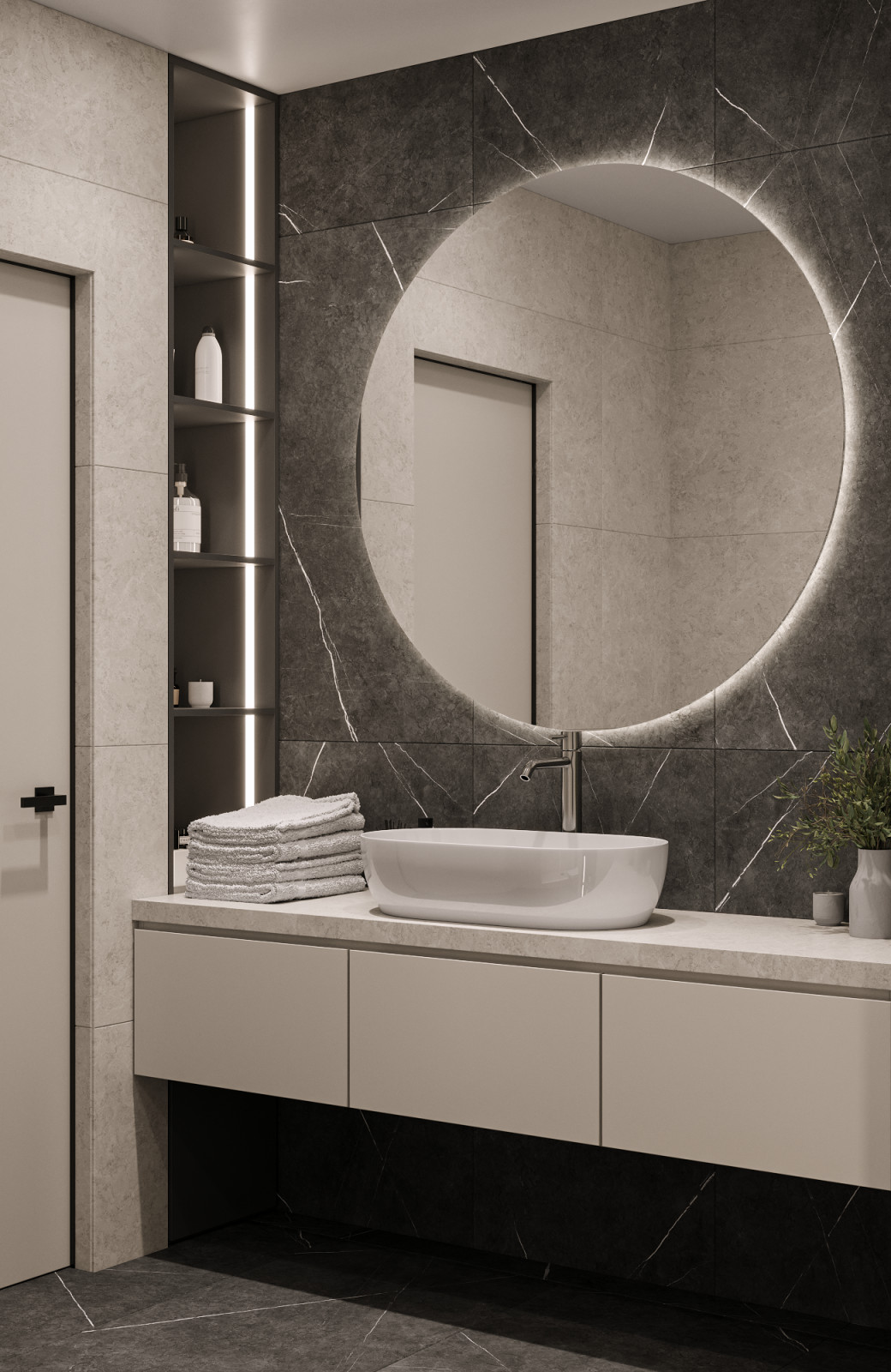 Дизайн интерьера в розовых тонах