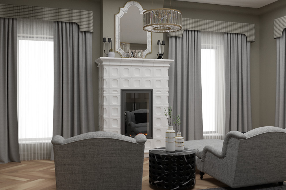 Дизайн проект однокомнатной квартиры для молодой девушки