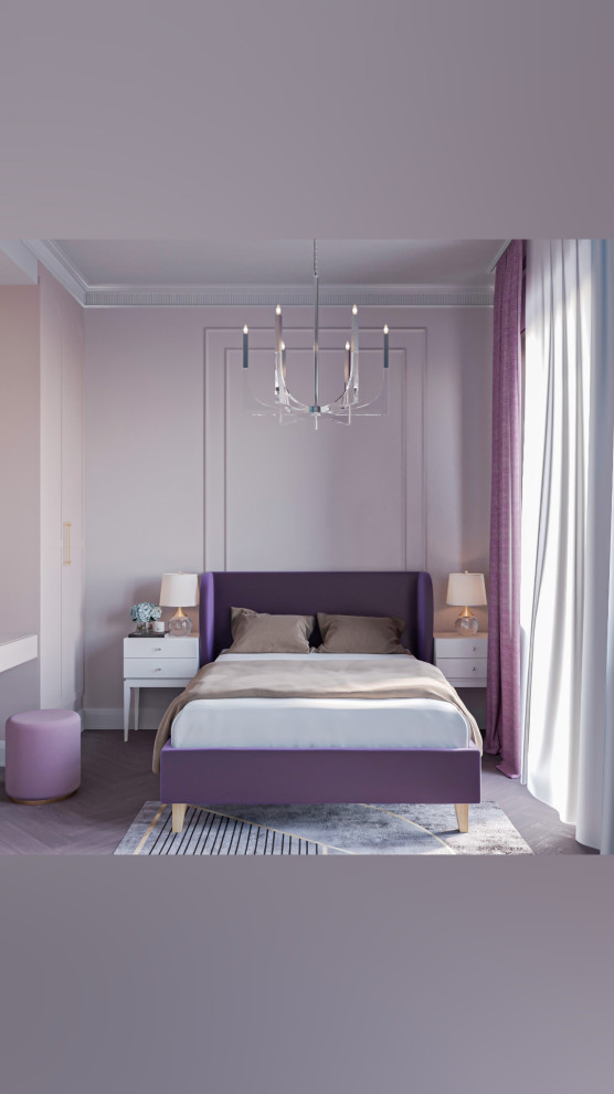 Спальня в неоклассическом стиле