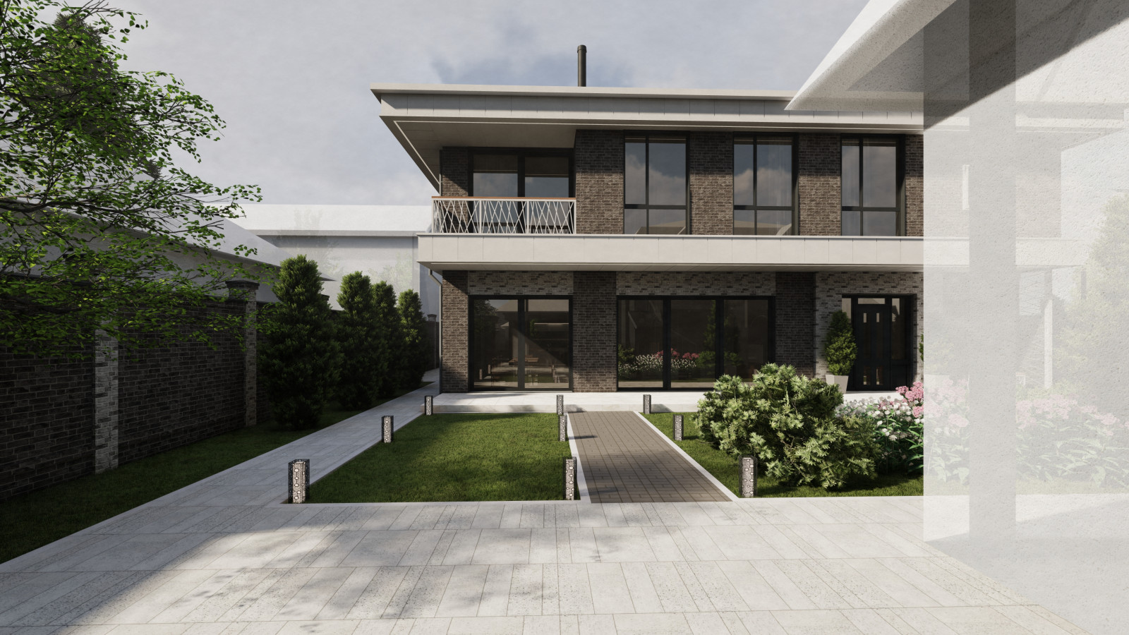 Проект жилого дома в г. Краснодаре для семьи с 5 детьми.