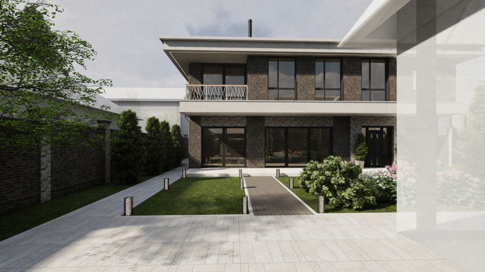 Проект жилого дома в г. Краснодаре для семьи с 5 детьми.