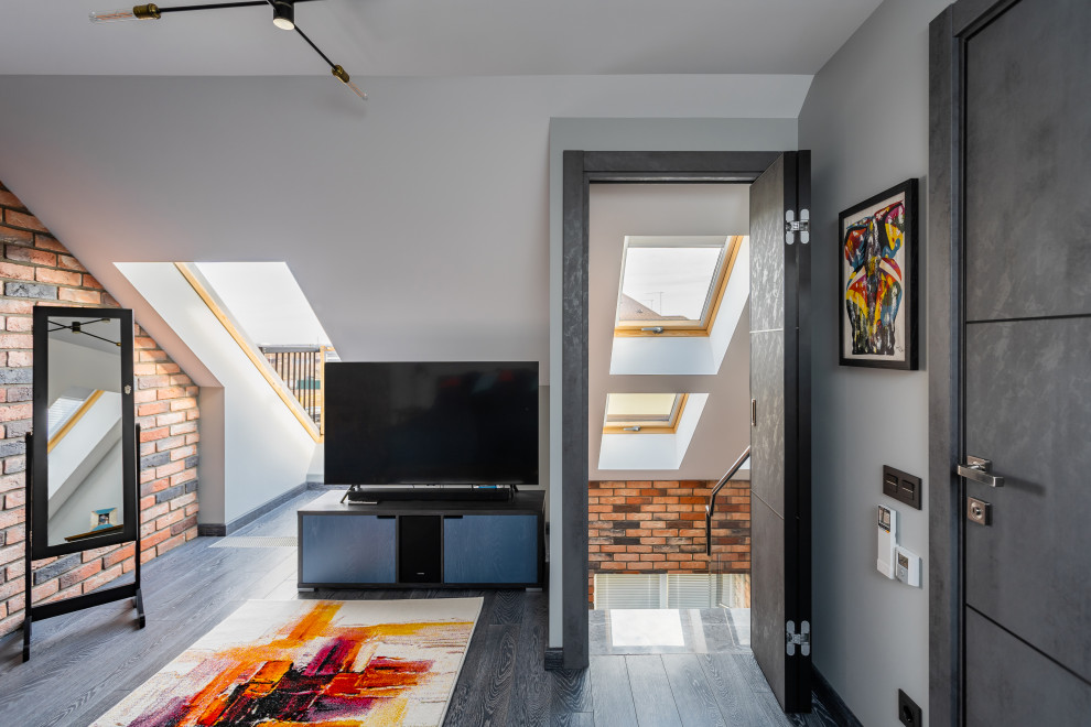 Лофт в Подмосковье в загородном доме