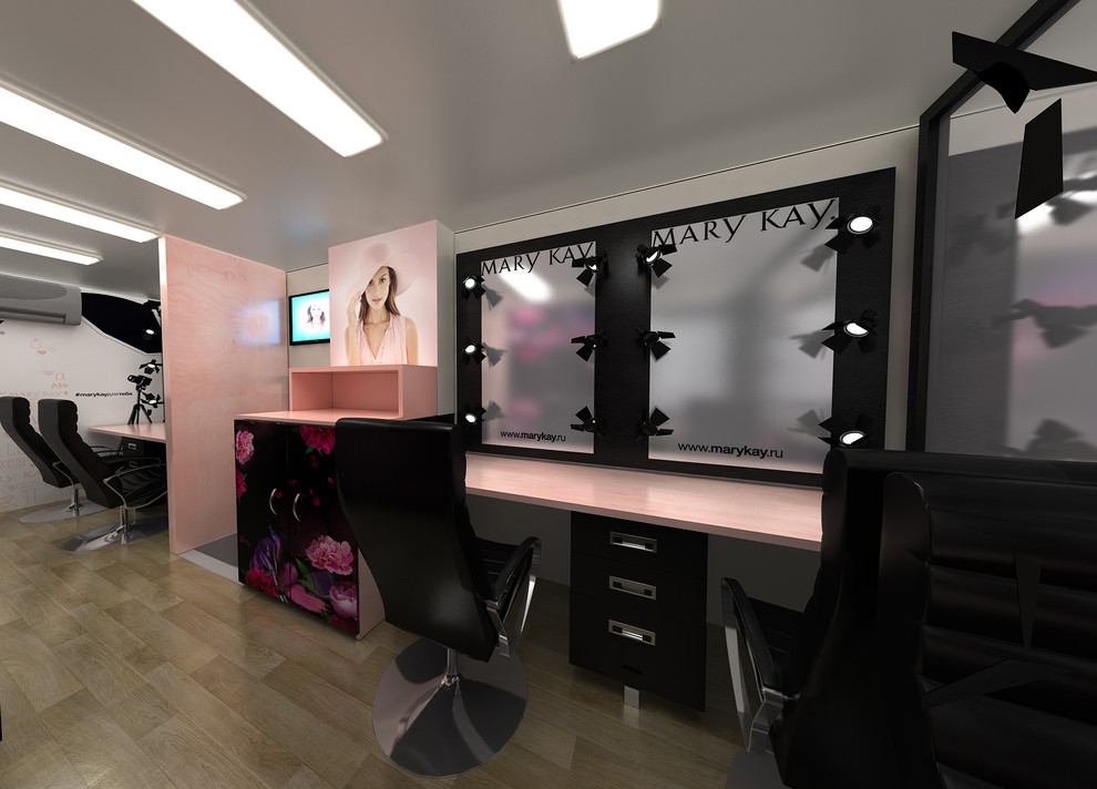 Офрмление гримерных Mary Kay
