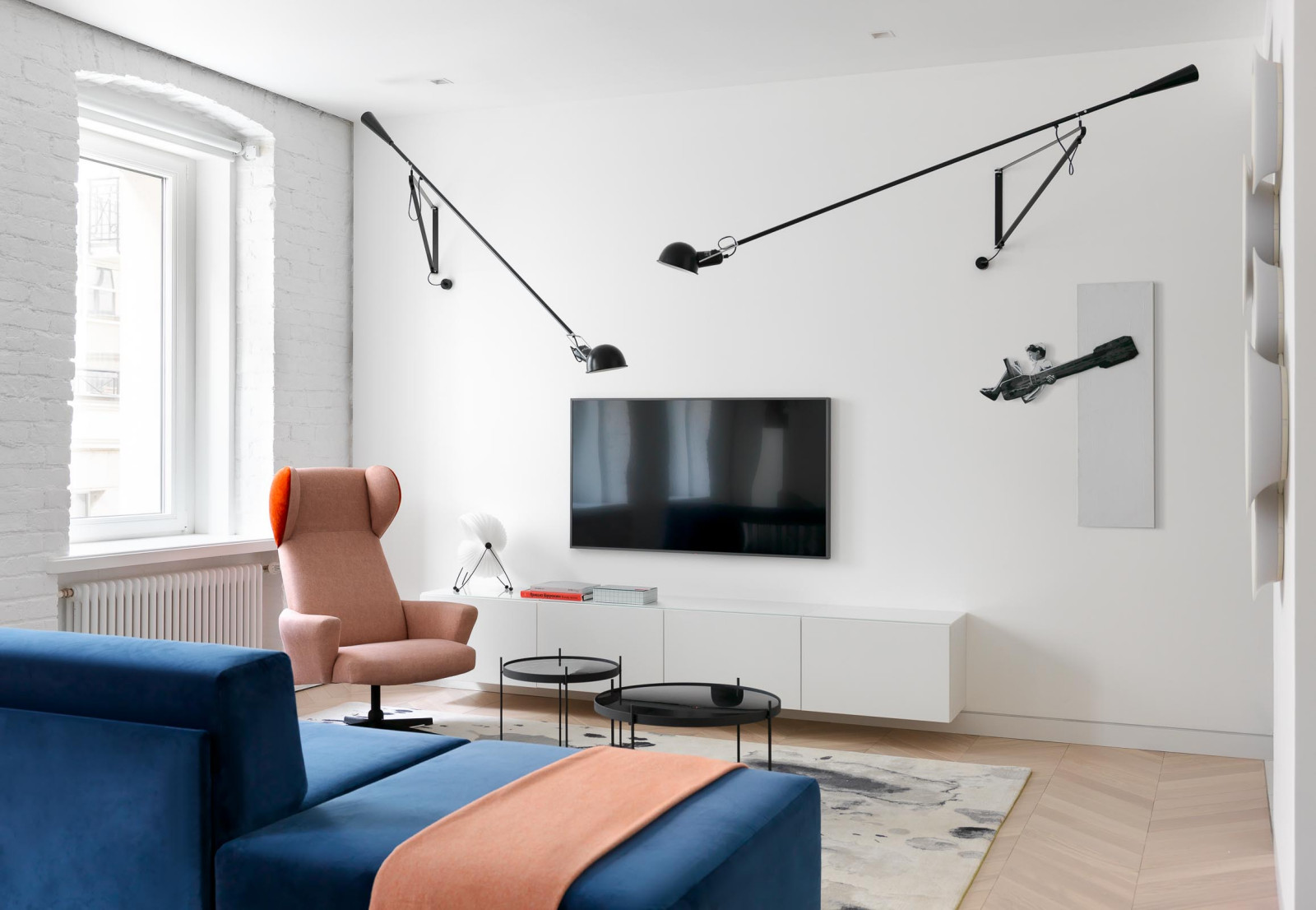 Houzz Москва: квартира в старом фонде — для пары французов