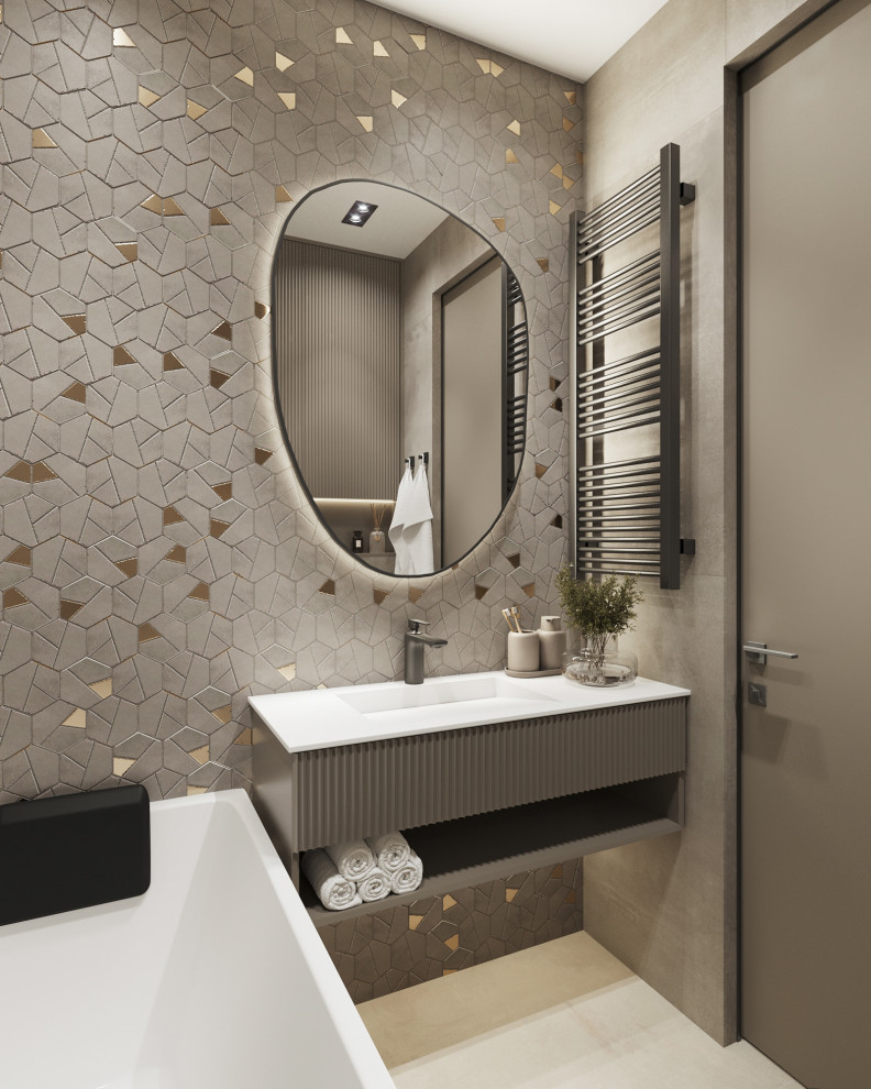 ЖК Level Амурская, квартира для молодой пары с детьми, 82 кв.м.