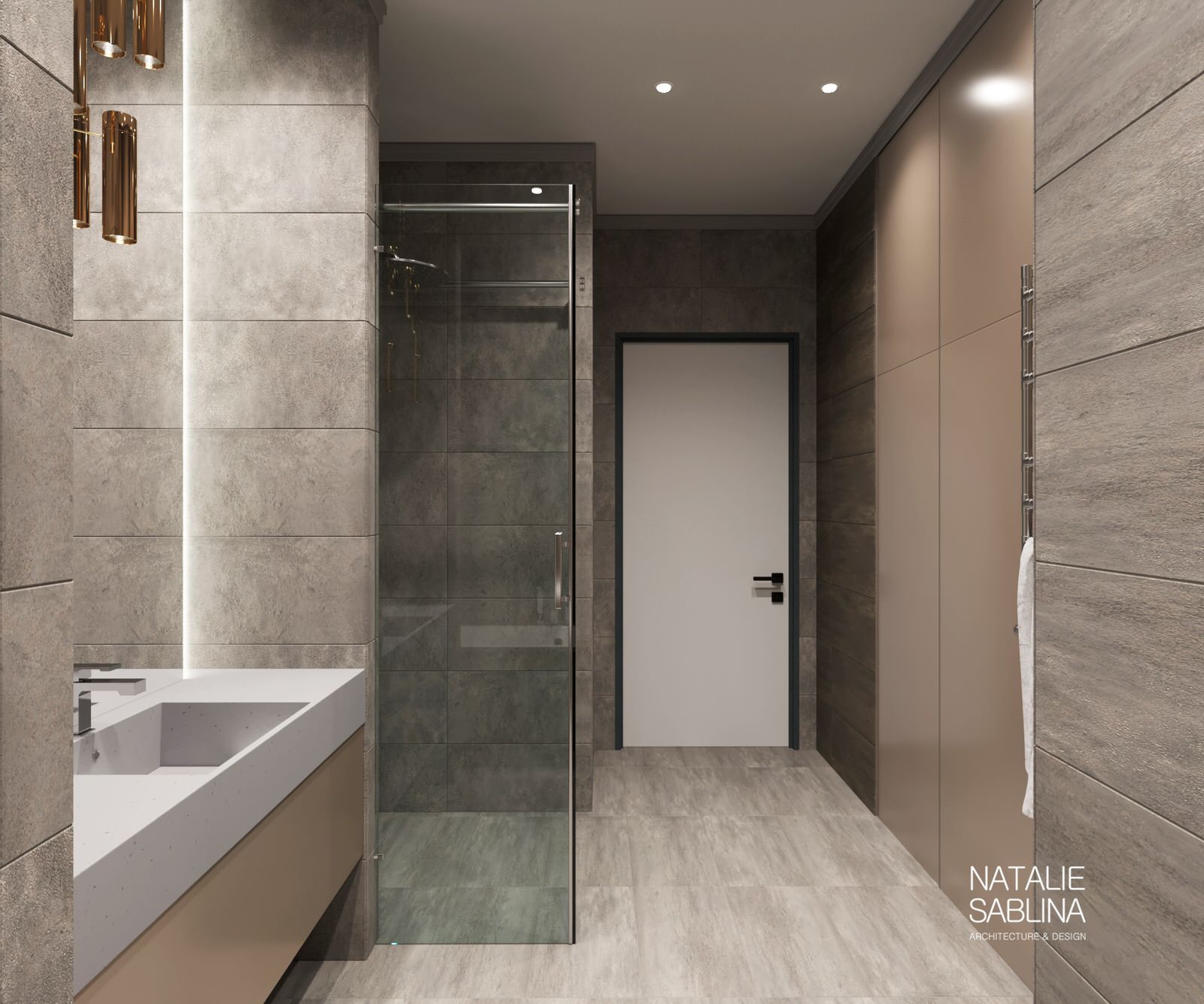 Квартира на Дальней 4   #KristalGrey_NSDesign