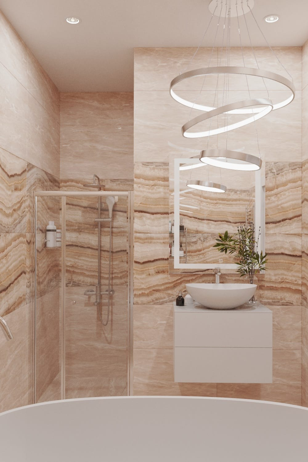 ванная в современном стиле