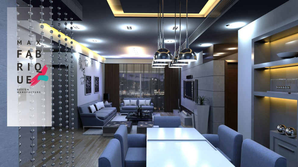 Дизайн-концепт Студии 30 кв.м.