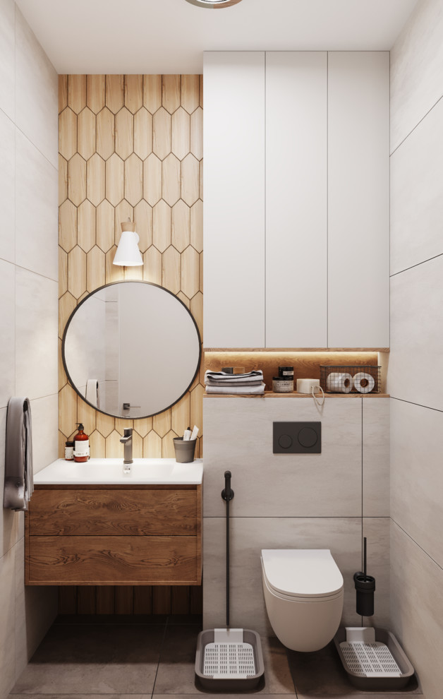 Дизайн санузла ЖК Clever Park