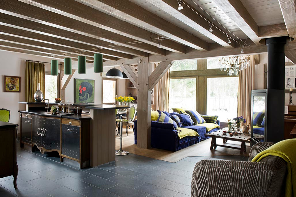 Шале в Альпах. 2013 год