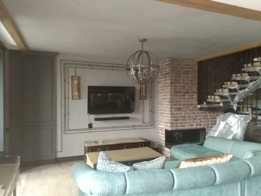 Дом в смешанном стиле