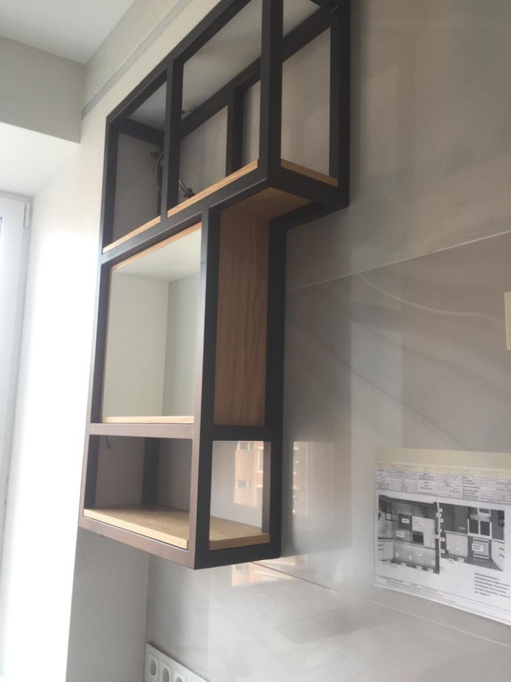 Кухня железо и дуб (LOFT)