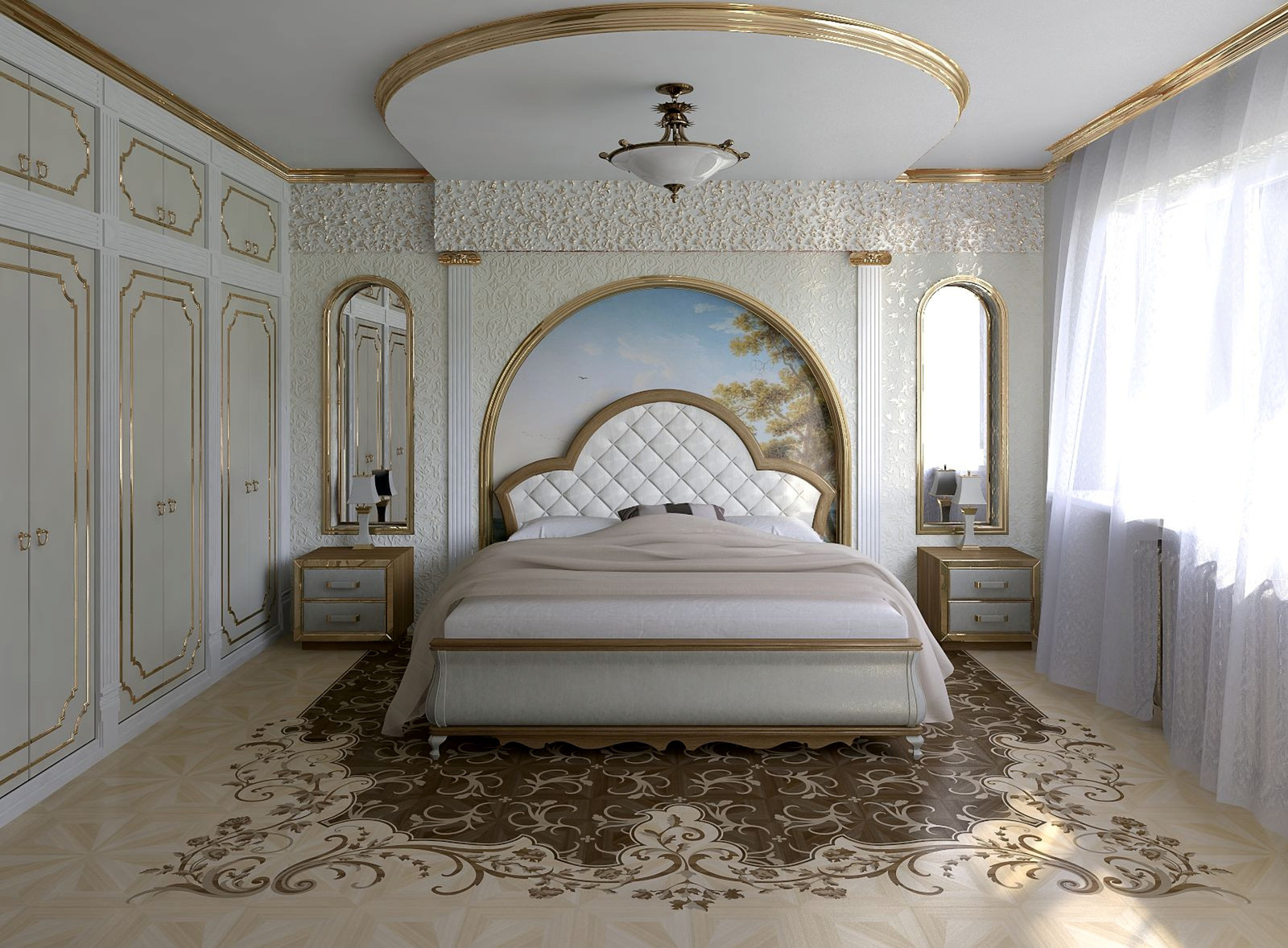 Обложка проекта: Квартира в стиле классицизм