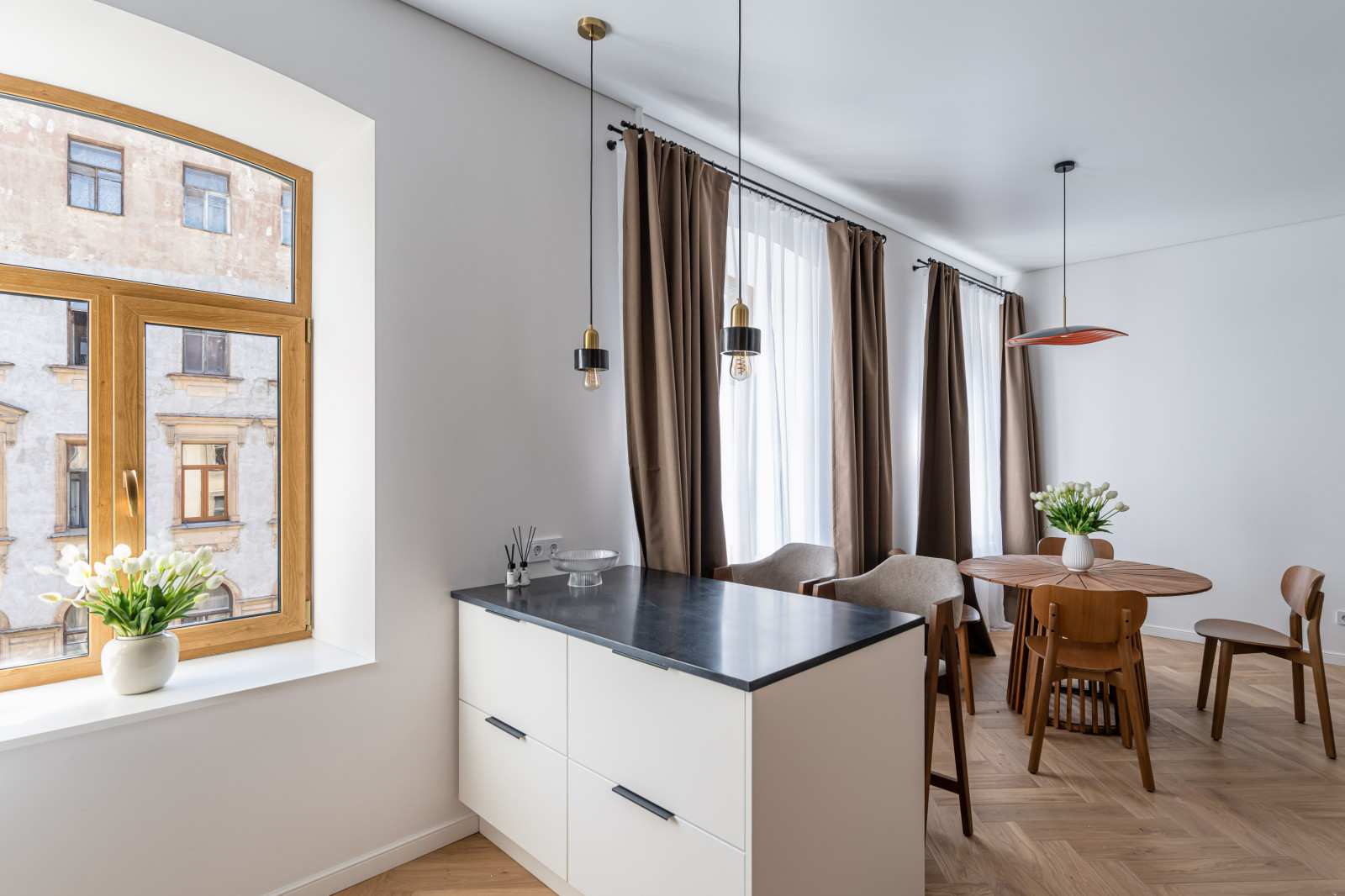 Квартира с элементами сканди